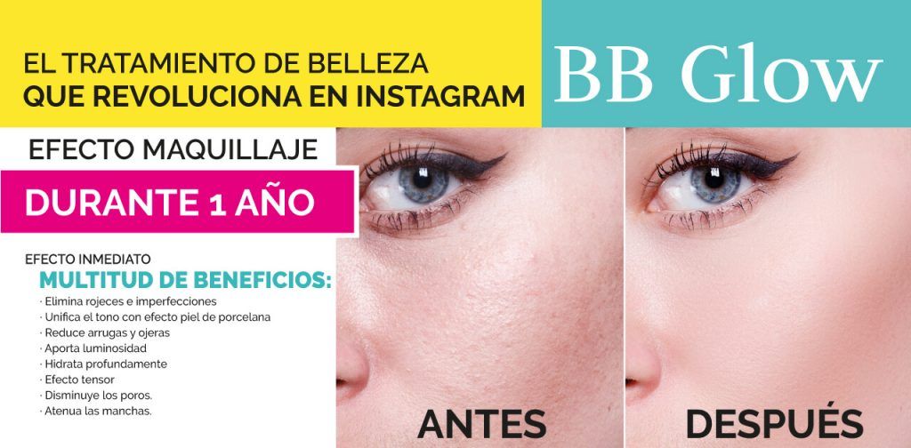 Tratamiento BB GLOW Efecto Buena Cara De Forma Semipermanente